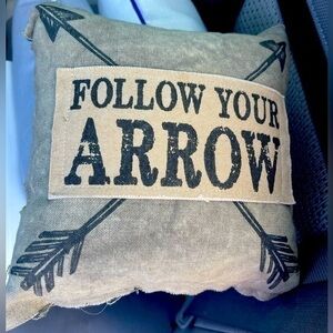 Small Primitive pillow 8x8